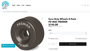 Sure-Grip - FO-MAC PREMIER Wheels 8-Pack