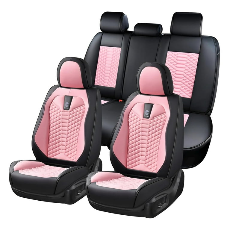 An application scenario or product detail of pink auto seat covers - Image 21