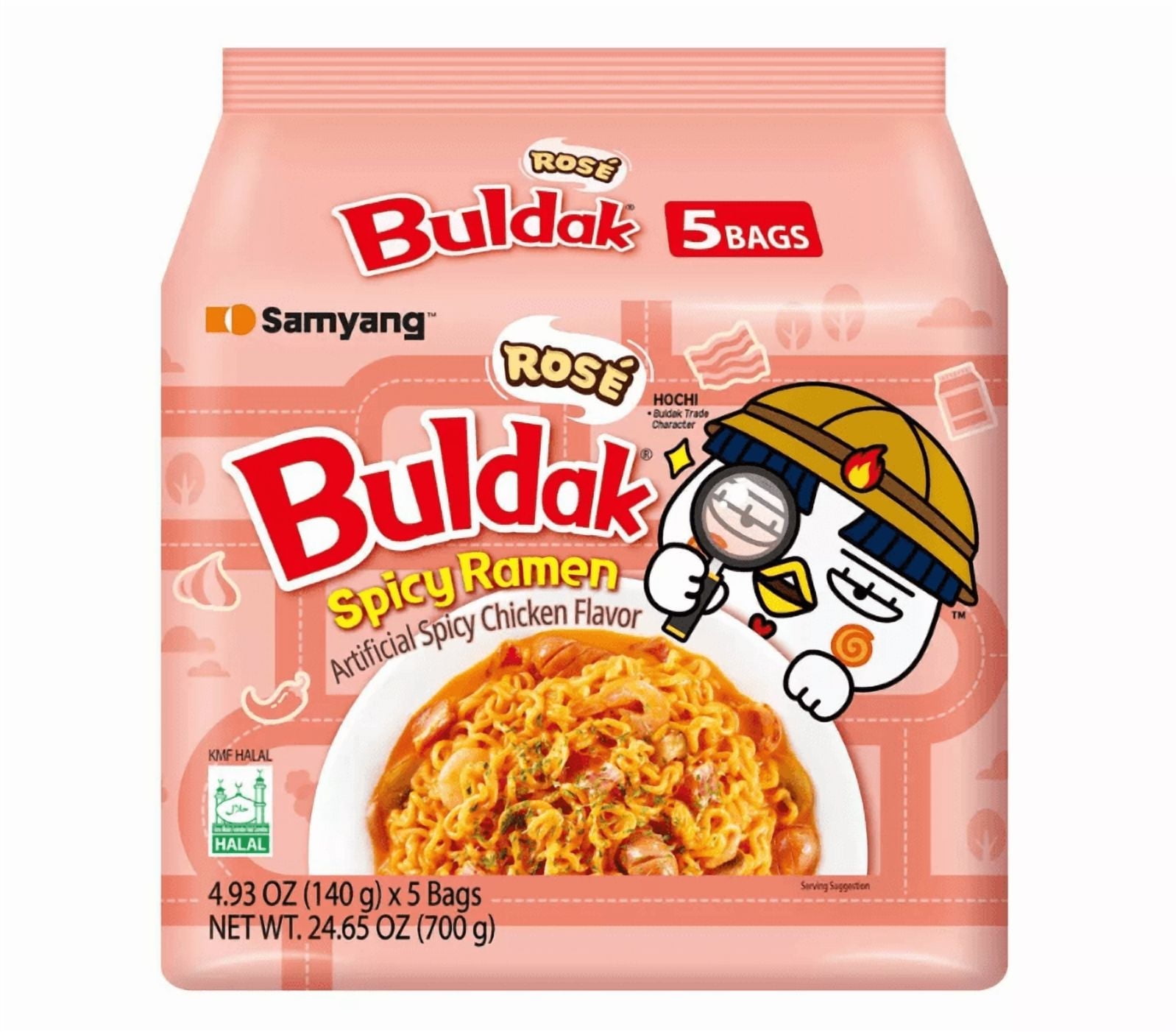 An application scenario or product detail of pink buldak noodles - Image 6