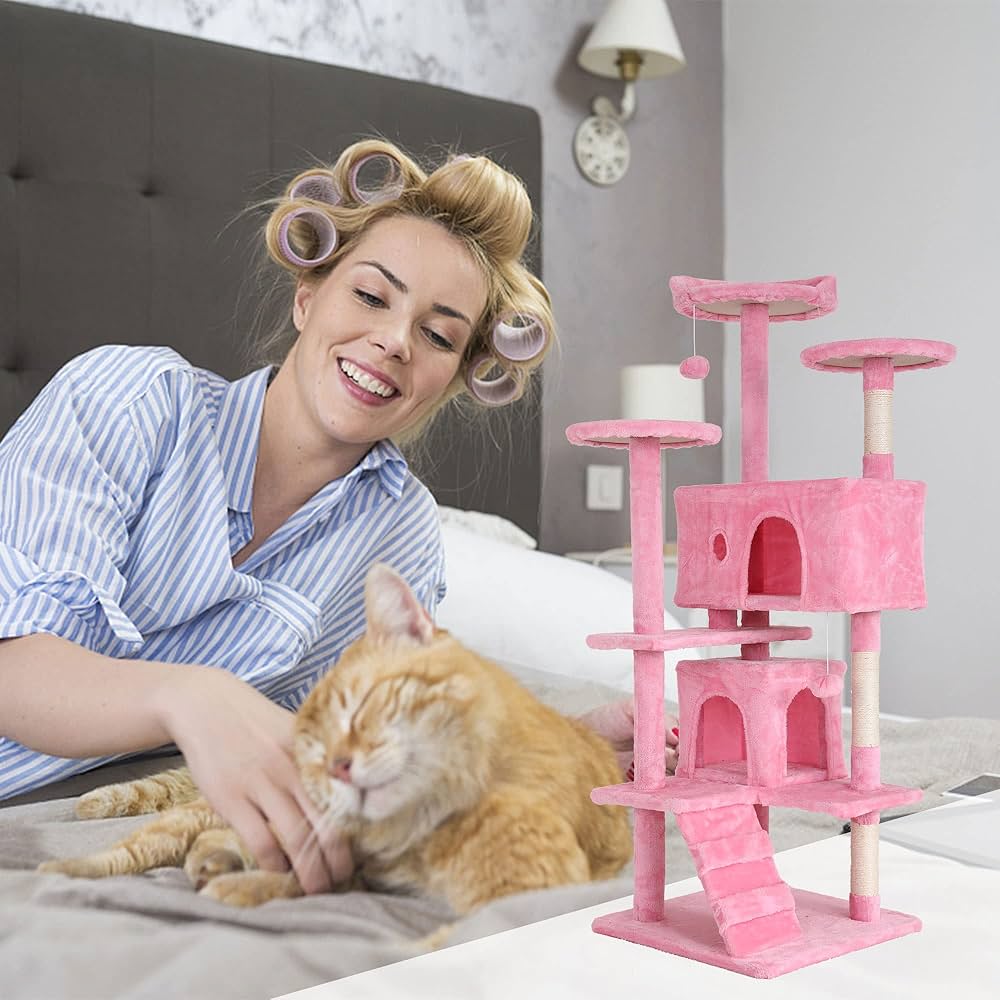 An application scenario or product detail of pink cat tower - Image 6