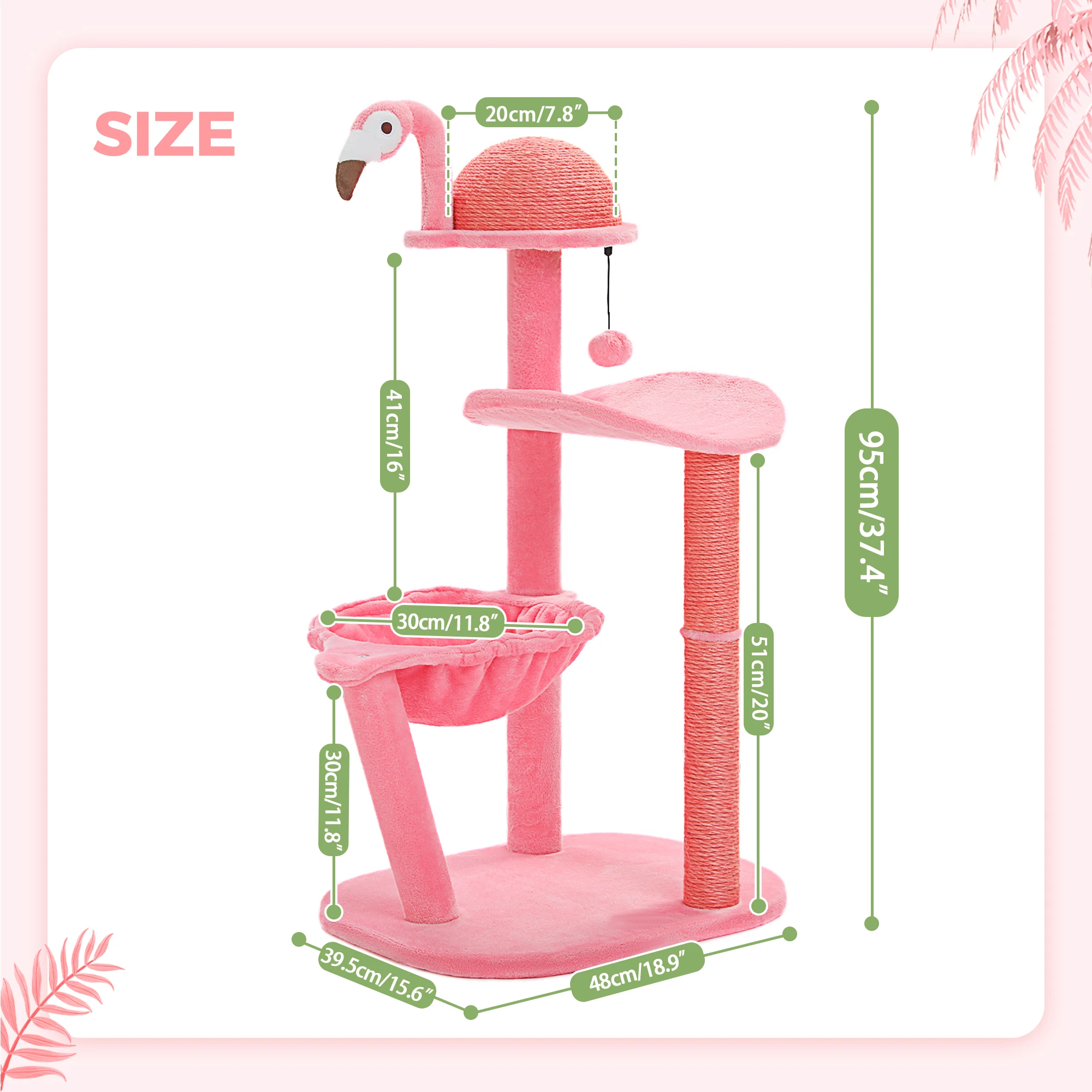 An application scenario or product detail of pink cat tower - Image 18