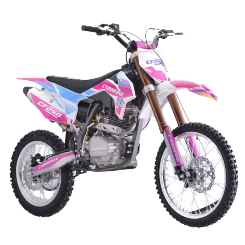 An application scenario or product detail of pink dirt bike - Image 1