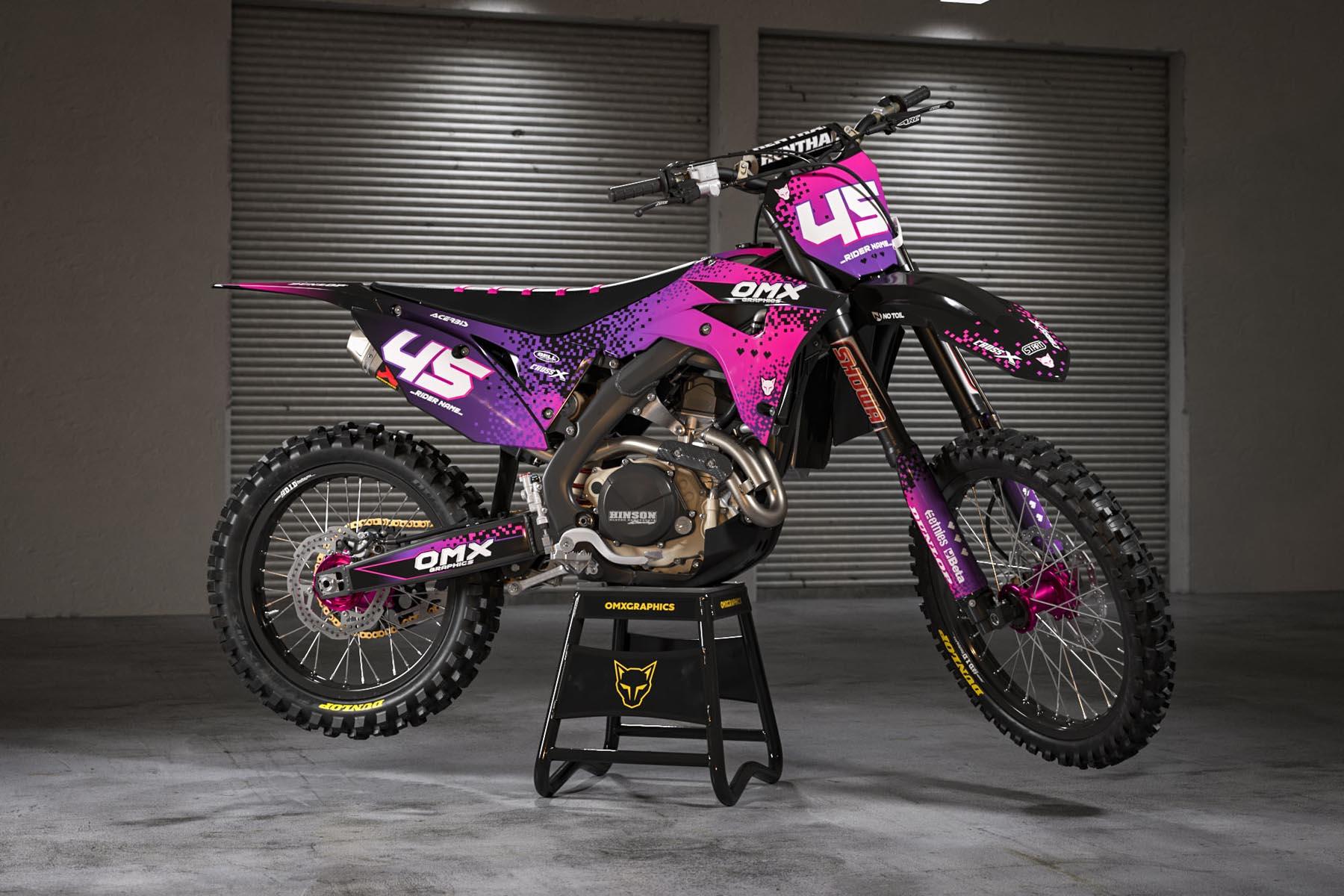 An application scenario or product detail of pink dirt bike - Image 3