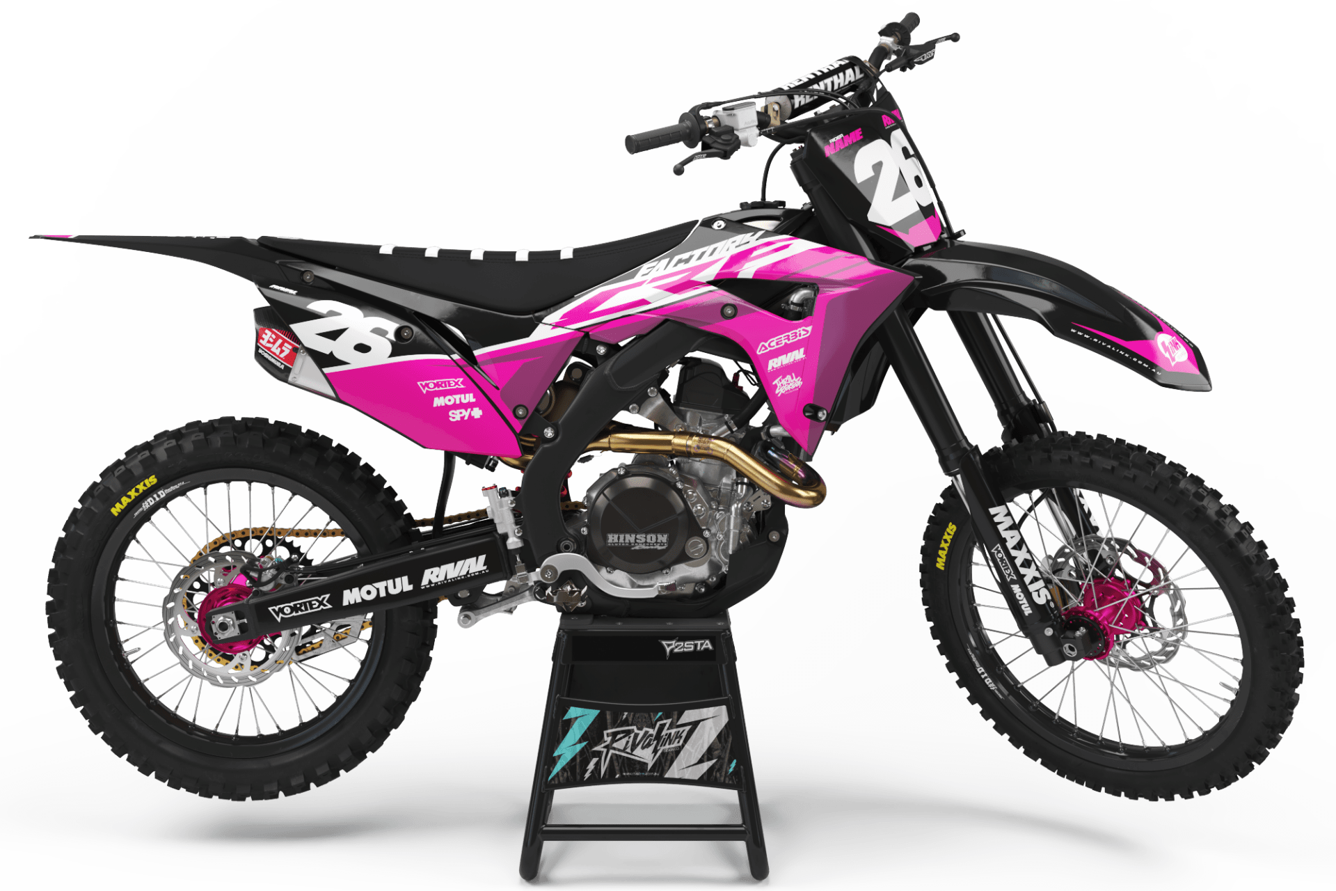 An application scenario or product detail of pink dirt bike - Image 4