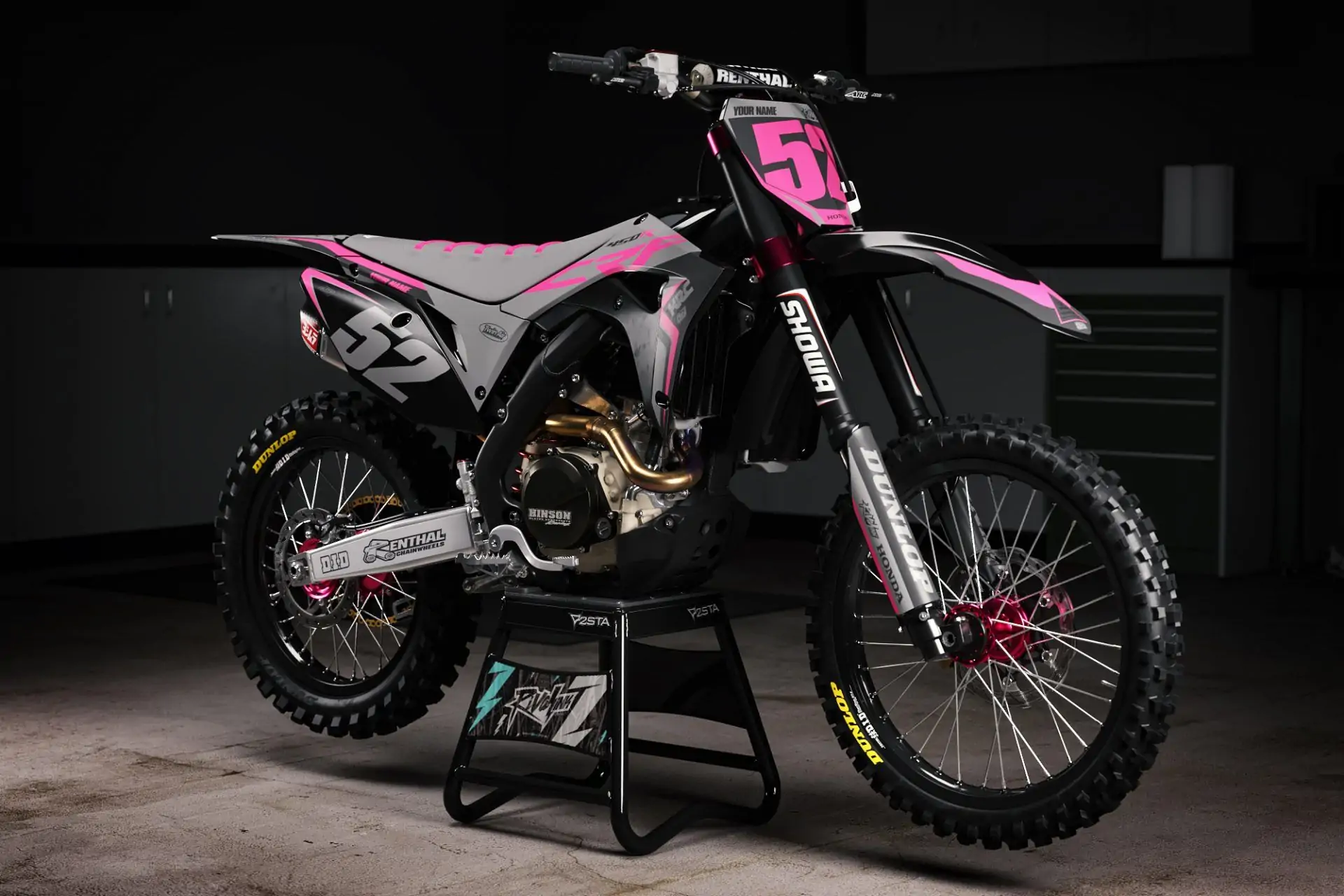 An application scenario or product detail of pink dirt bike - Image 8