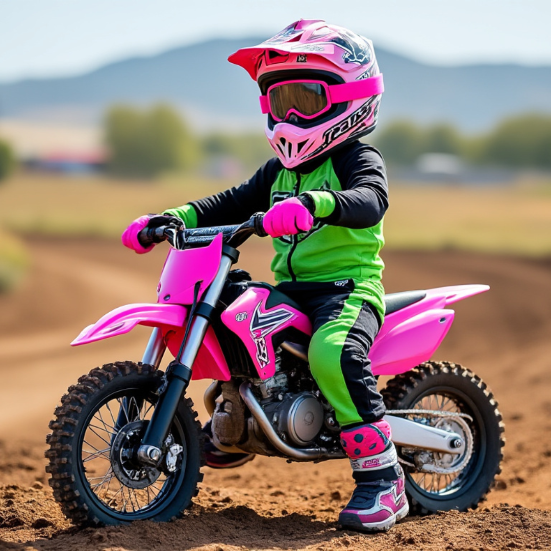 An application scenario or product detail of pink dirt bike - Image 12