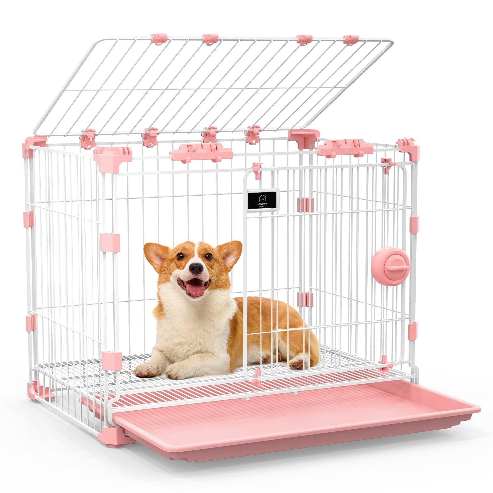 An application scenario or product detail of pink dog cage - Image 2