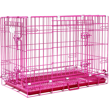 An application scenario or product detail of pink dog cage - Image 9