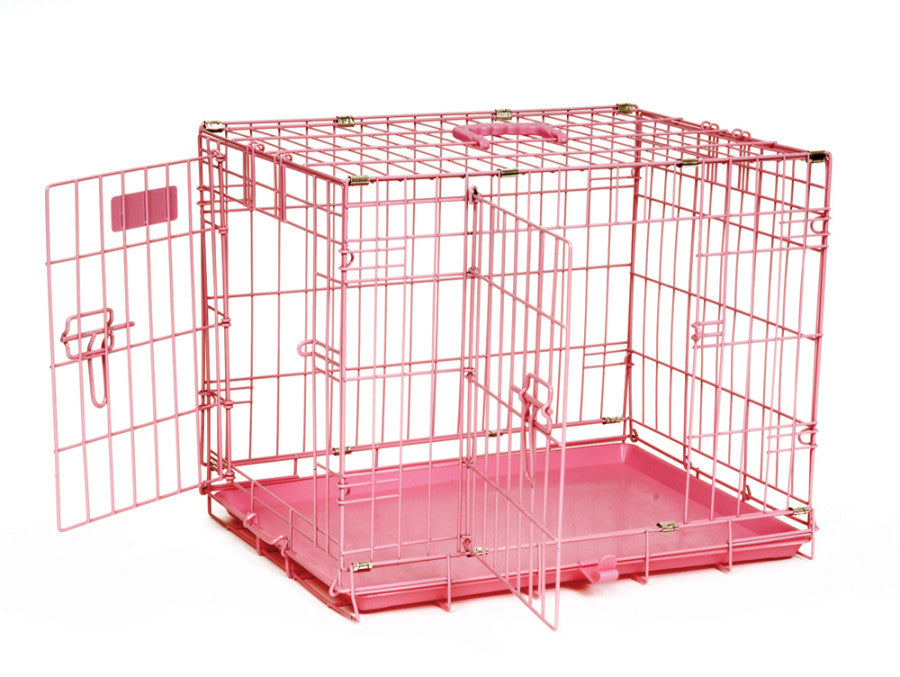 An application scenario or product detail of pink dog cage - Image 20