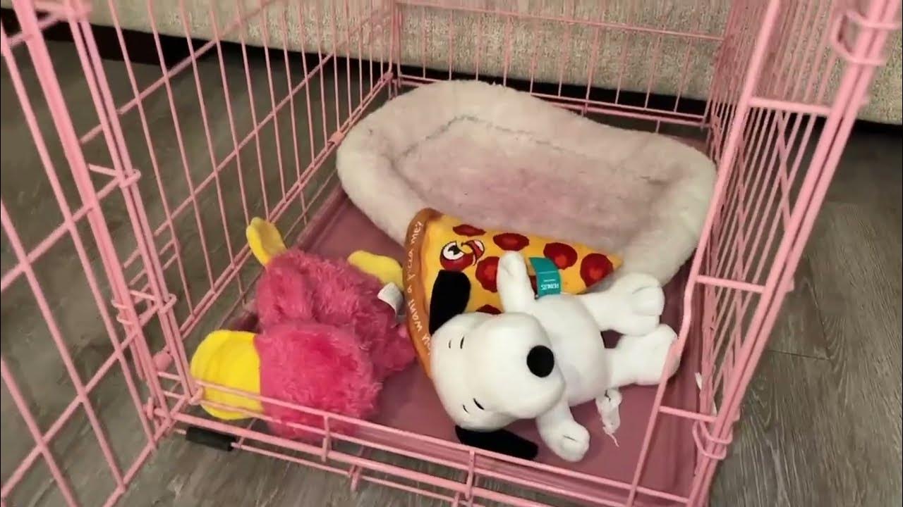 An application scenario or product detail of pink dog cage - Image 24