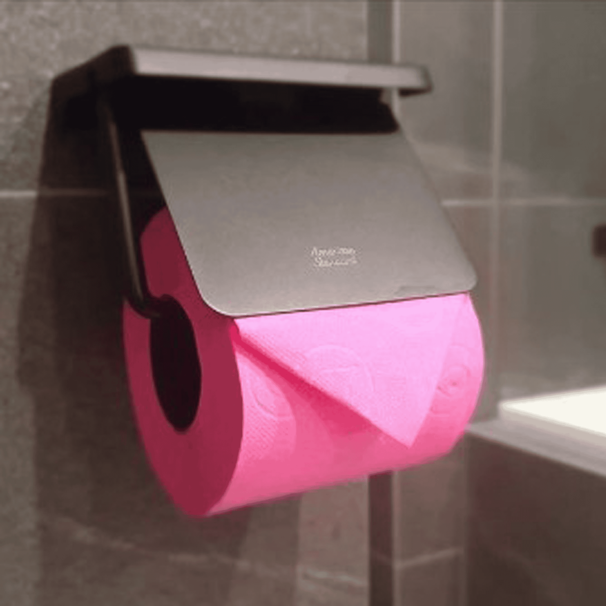 An application scenario or product detail of pink toilet paper - Image 7