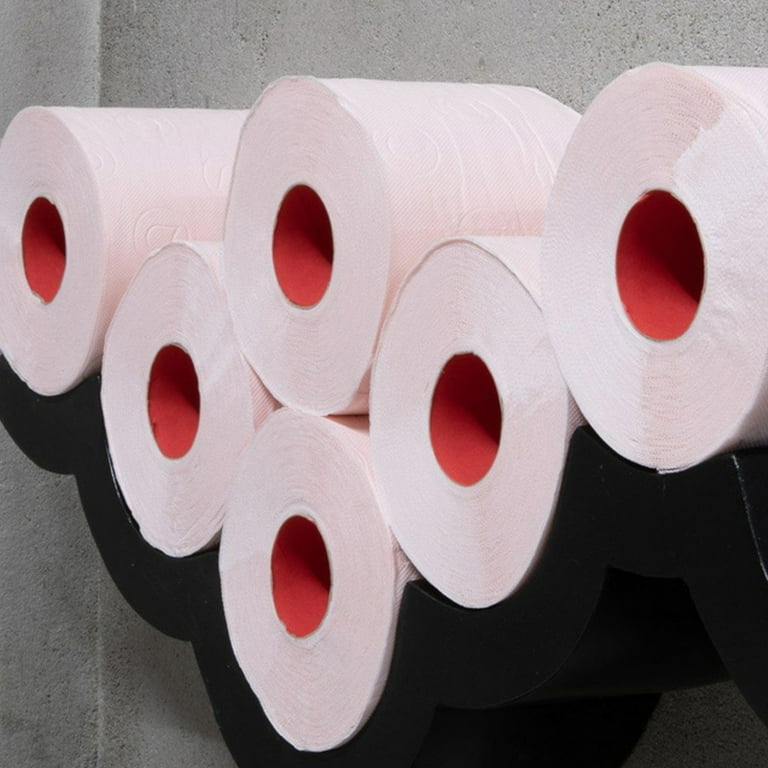 An application scenario or product detail of pink toilet paper - Image 20