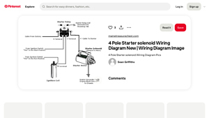 Pinterest - 4 Pole Starter Solenoid Wiring Diagram