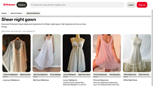 Pinterest - Vintage Sheer Nightgown