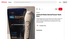 COSLUS - Water Dental Flosser F5020E