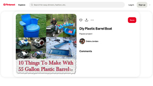 Pinterest - Creative Barrel Projects