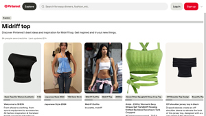 Pinterest - Aesthetic Y2K Tops