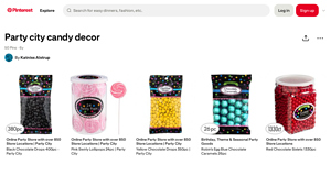 Party City - Candy Decor Products