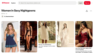 Pinterest - Sexy Nightwear Collection