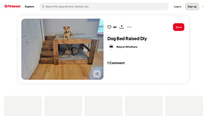 Pinterest - DIY Dog Beds