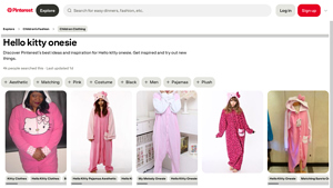 Hello Kitty - Vintage Onesie