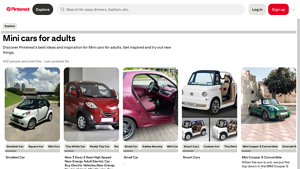 Pinterest - Mini Electric Cars