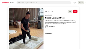 Pinterest - 4-Layer Japanese Style Natural Latex Mattress