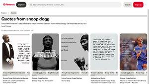 Snoop Dogg - Inspirational Quotes & Digital Downloads