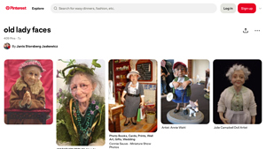 Pinterest - Handmade Dolls & Art Figures