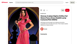 Fancy Dress - Woman Arabian Nights Costume