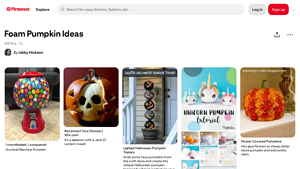 Pinterest - Creative Pumpkin Decorating Ideas