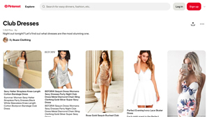 Pinterest - Club Dresses Collection