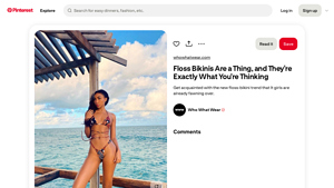Pinterest - Floss Bikinis
