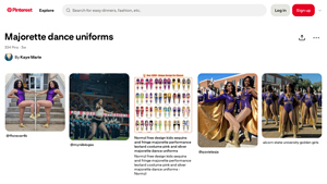 Majorette Dance Uniforms - Custom Made Outfits