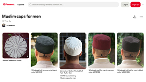 Pinterest - Muslim Caps for Men