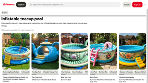 Pinterest - Inflatable Teacup Pool