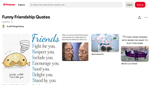 Pinterest - Funny Friendship Quotes