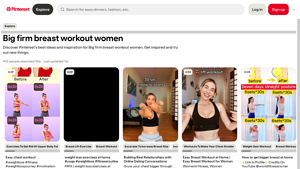 Pinterest - Lift and Firm Breast Workout