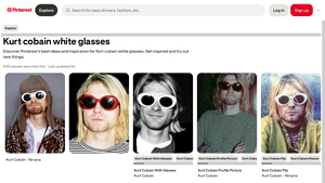 Pinterest - Futuristic White Sunglasses