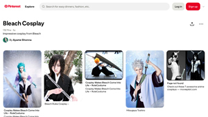 Pinterest - Bleach Cosplay Ideas