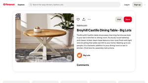 Broyhill - Castillo Round Dining Table