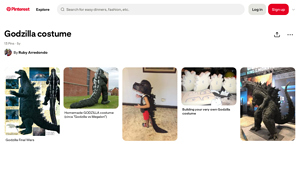 Pinterest - Godzilla Costumes & Cosplay