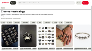 Chrome Hearts - Sterling Silver Cross Ring