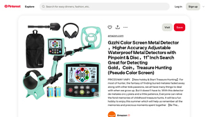 Gzzhi - Color Screen Metal Detector