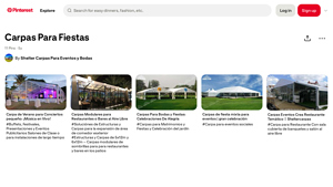 Pinterest - Carpas para Fiestas y Eventos