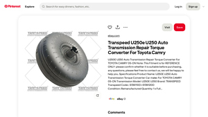 TRANSPEED - U250E Torque Converter