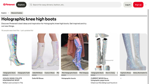 AZALEA WANG - Collette Holographic Boot