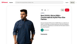 Pinterest - Best XXXXL Shirts 2024