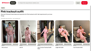 Pinterest - Cute Tracksuit Outfit Ideas