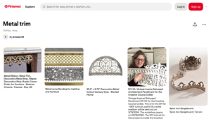 Pinterest - Decorative Metal Trim